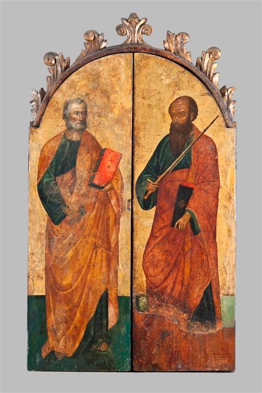  Preobraženje Kristovo sa svecima (triptih) 15. - 16. st.