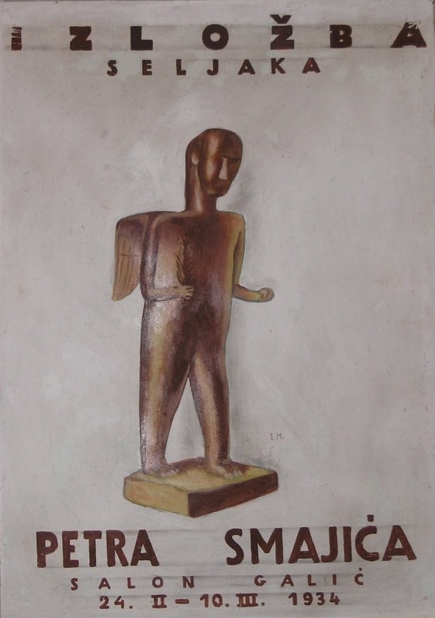 Izložba seljaka Petra Smajića (Salon Galić), 1934.