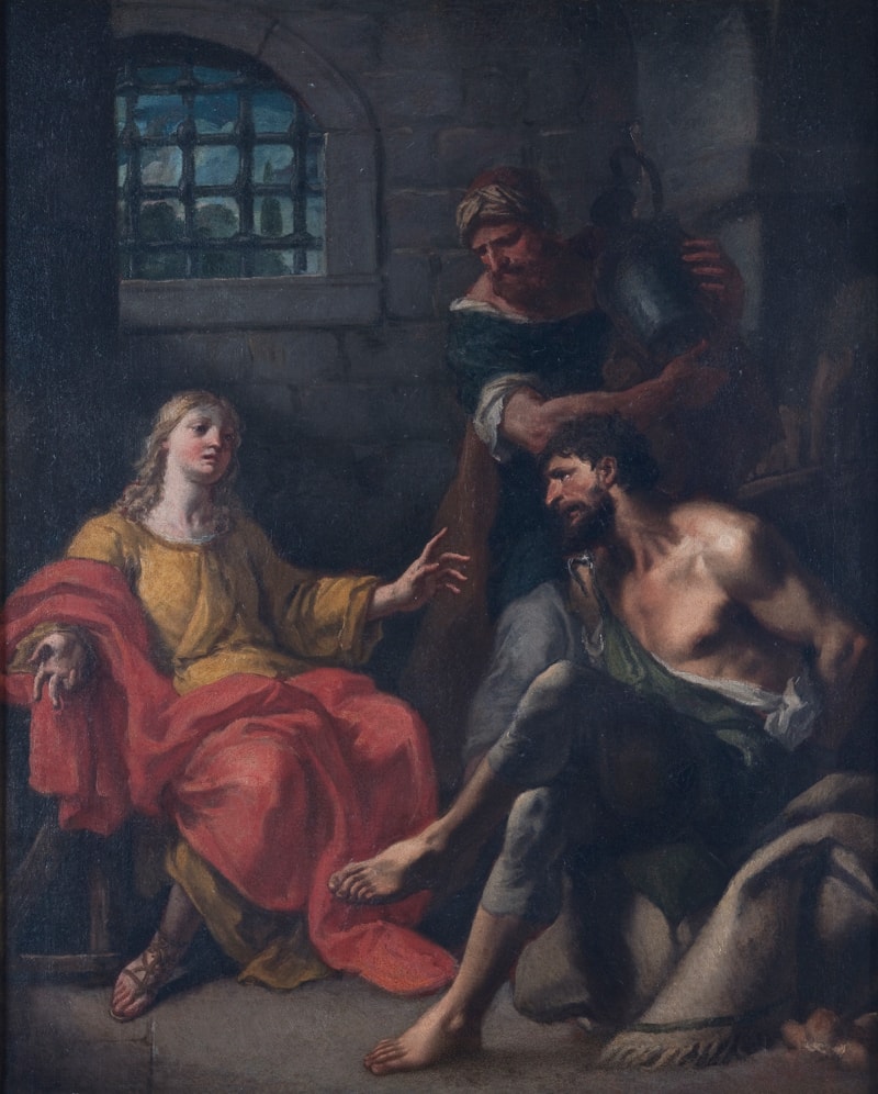 Josip u tamnici, oko 1720.