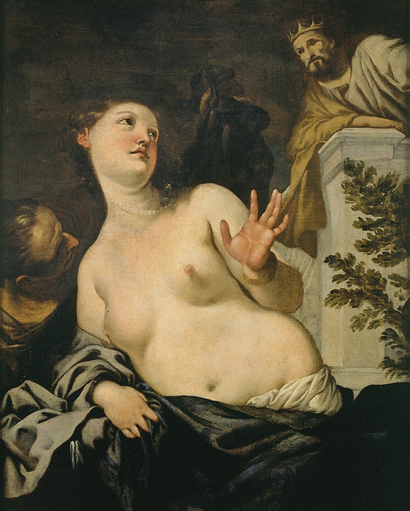 Betsabeja pri kupanju, oko 1665.